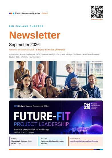 PMI Finland Newsletter September 2026